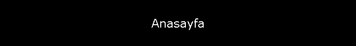Anasayfa